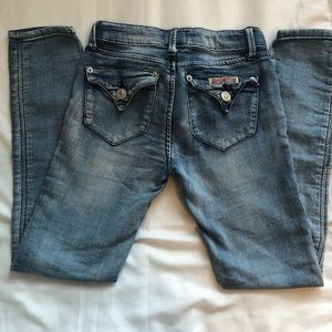 💥2/20$ Hudson Super skinny jeans (girls sz 8)